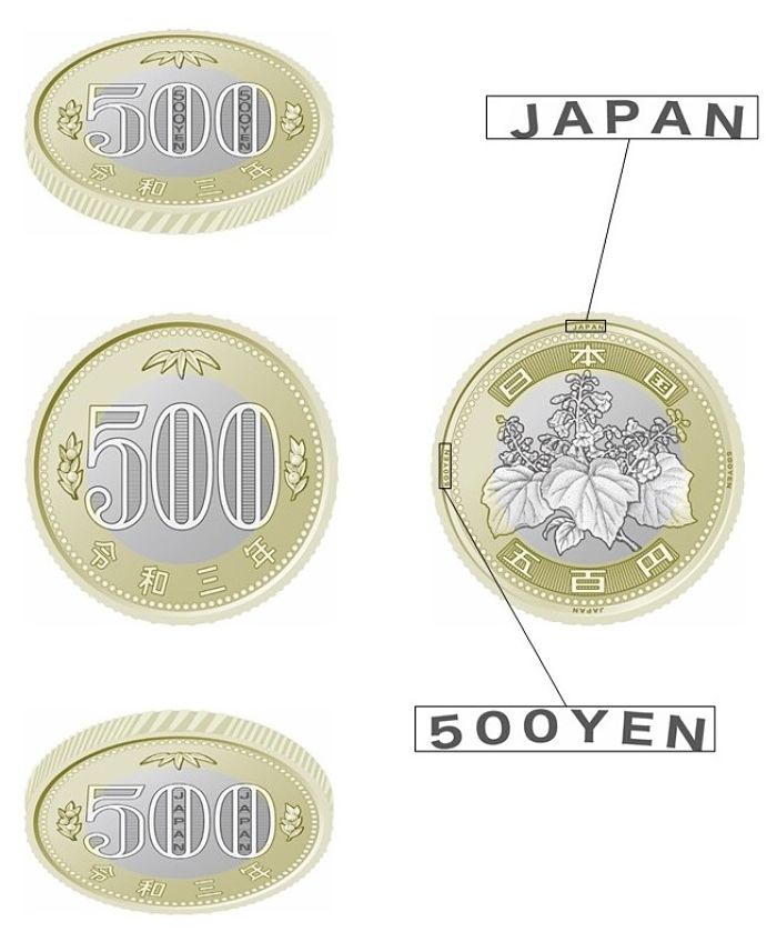 Moneta da 500 yen Moneta da 500 yen
